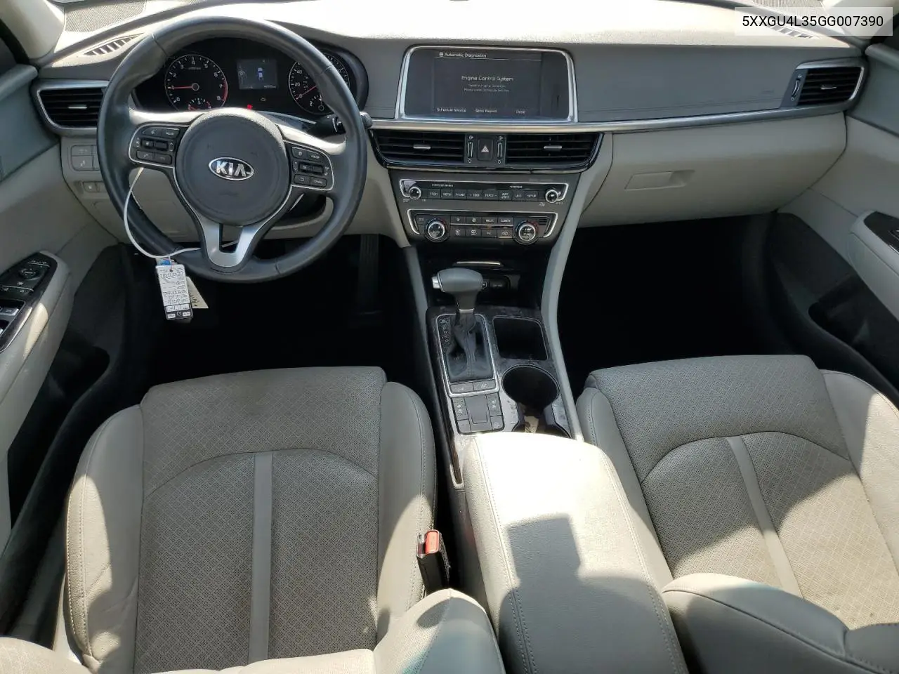 2016 Kia Optima Ex VIN: 5XXGU4L35GG007390 Lot: 65880255