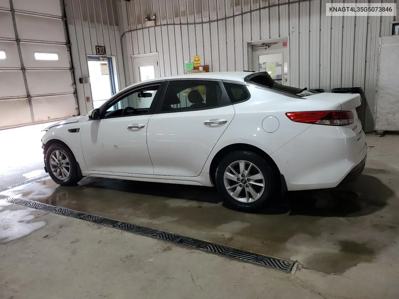 2016 Kia Optima Lx VIN: KNAGT4L35G5073846 Lot: 66078555