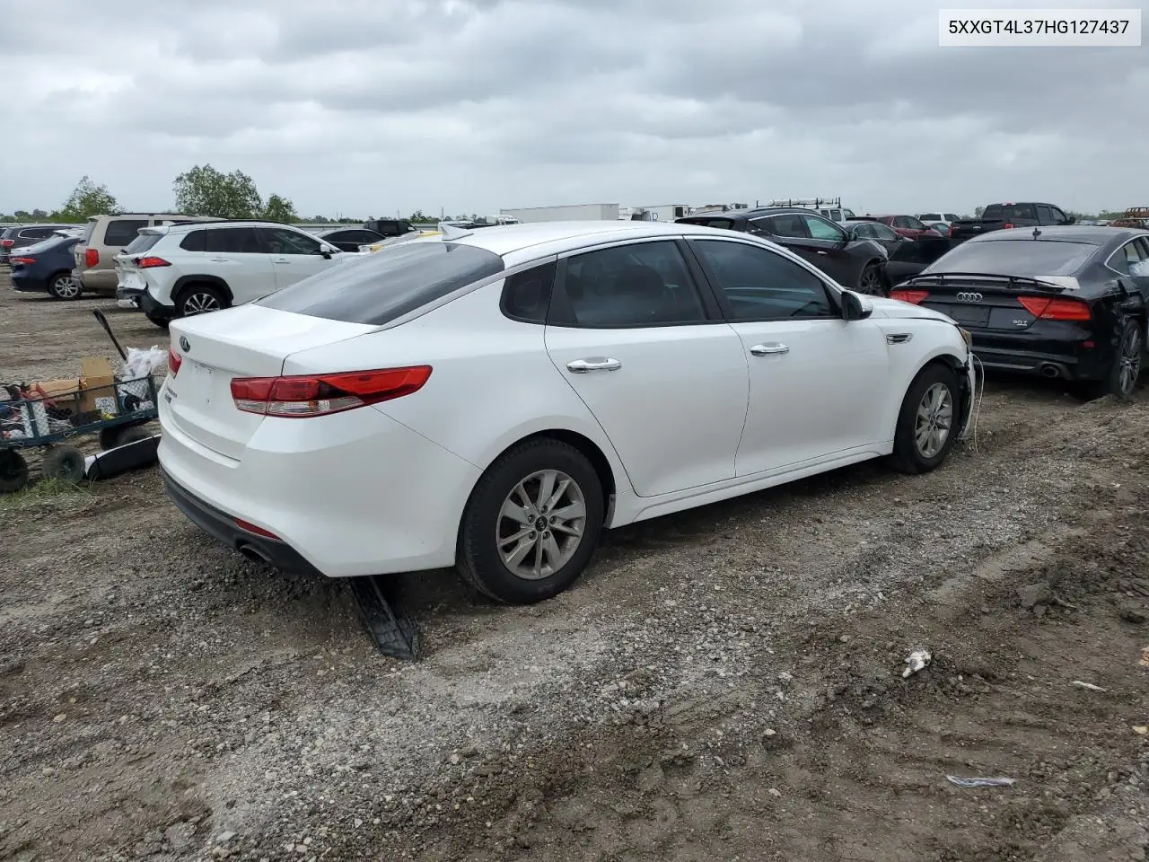 2017 Kia Optima Lx VIN: 5XXGT4L37HG127437 Lot: 51859745