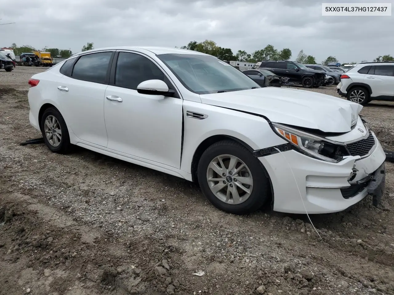 2017 Kia Optima Lx VIN: 5XXGT4L37HG127437 Lot: 51859745