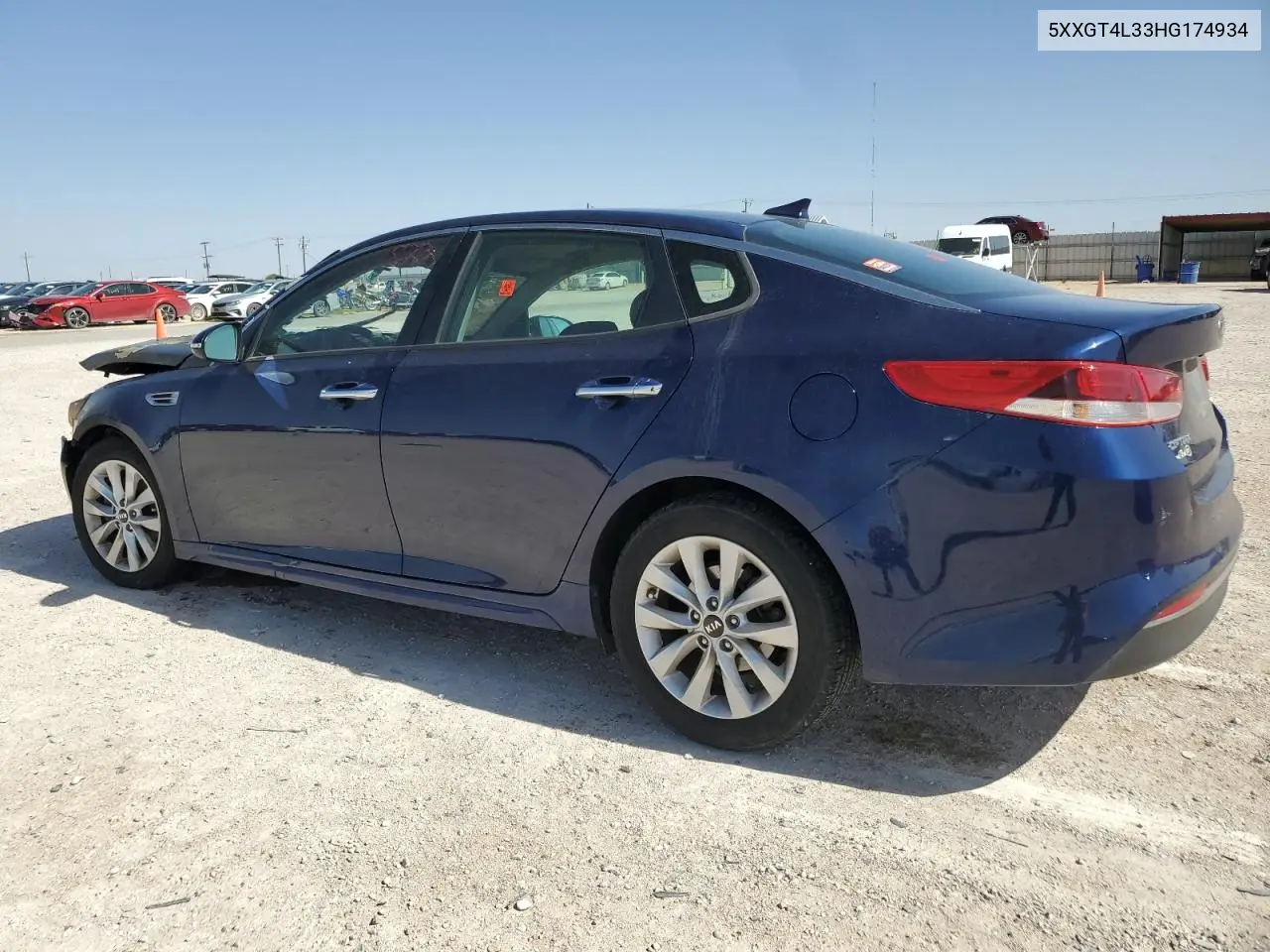 2017 Kia Optima Lx VIN: 5XXGT4L33HG174934 Lot: 52321665