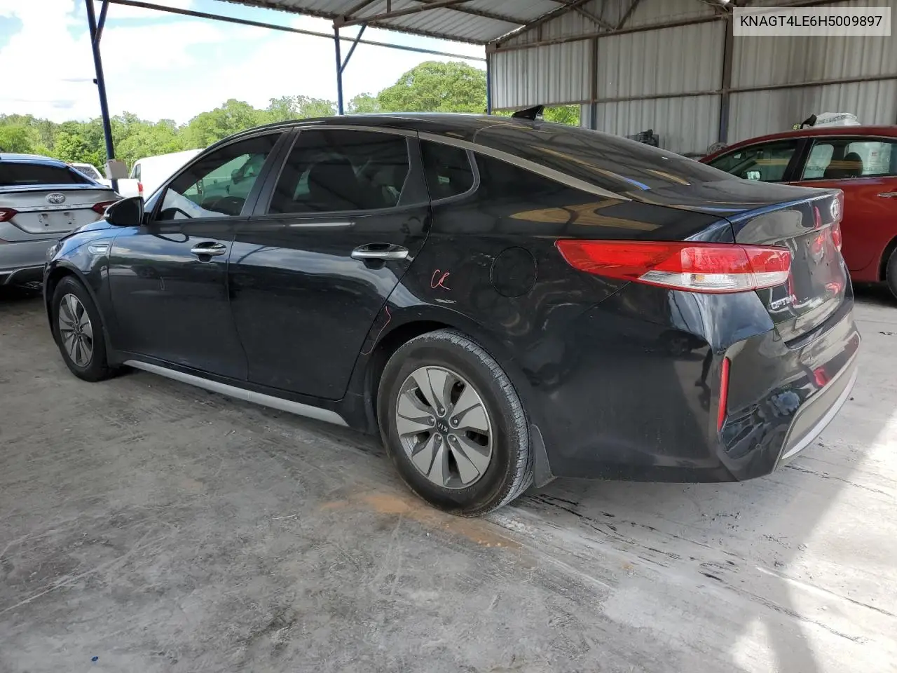 2017 Kia Optima Hybrid VIN: KNAGT4LE6H5009897 Lot: 56358825