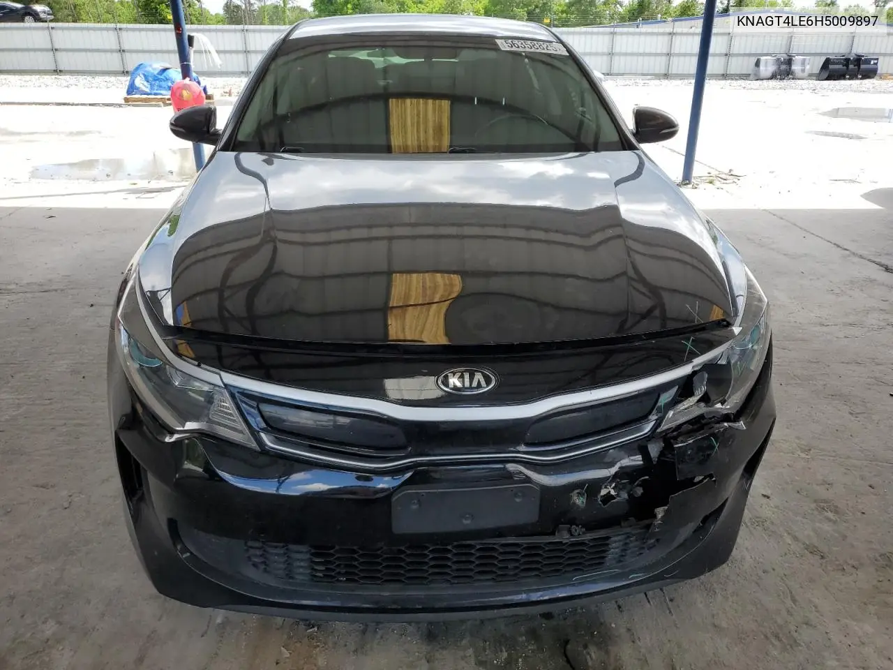 2017 Kia Optima Hybrid VIN: KNAGT4LE6H5009897 Lot: 56358825