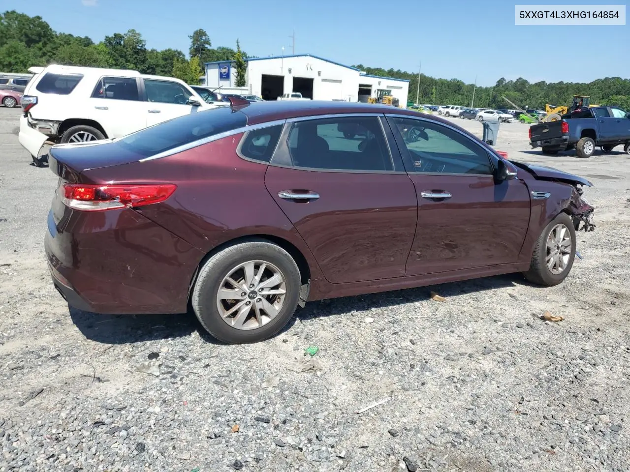 2017 Kia Optima Lx VIN: 5XXGT4L3XHG164854 Lot: 56539985