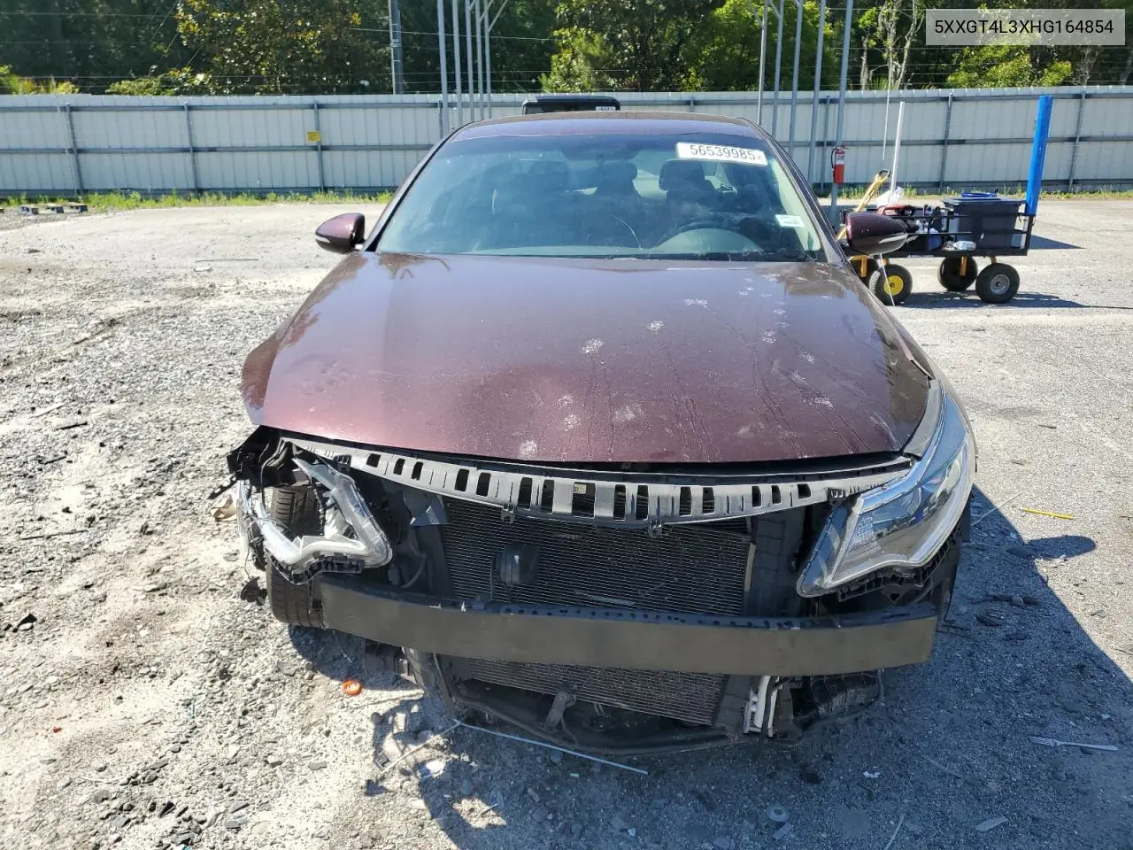 2017 Kia Optima Lx VIN: 5XXGT4L3XHG164854 Lot: 56539985