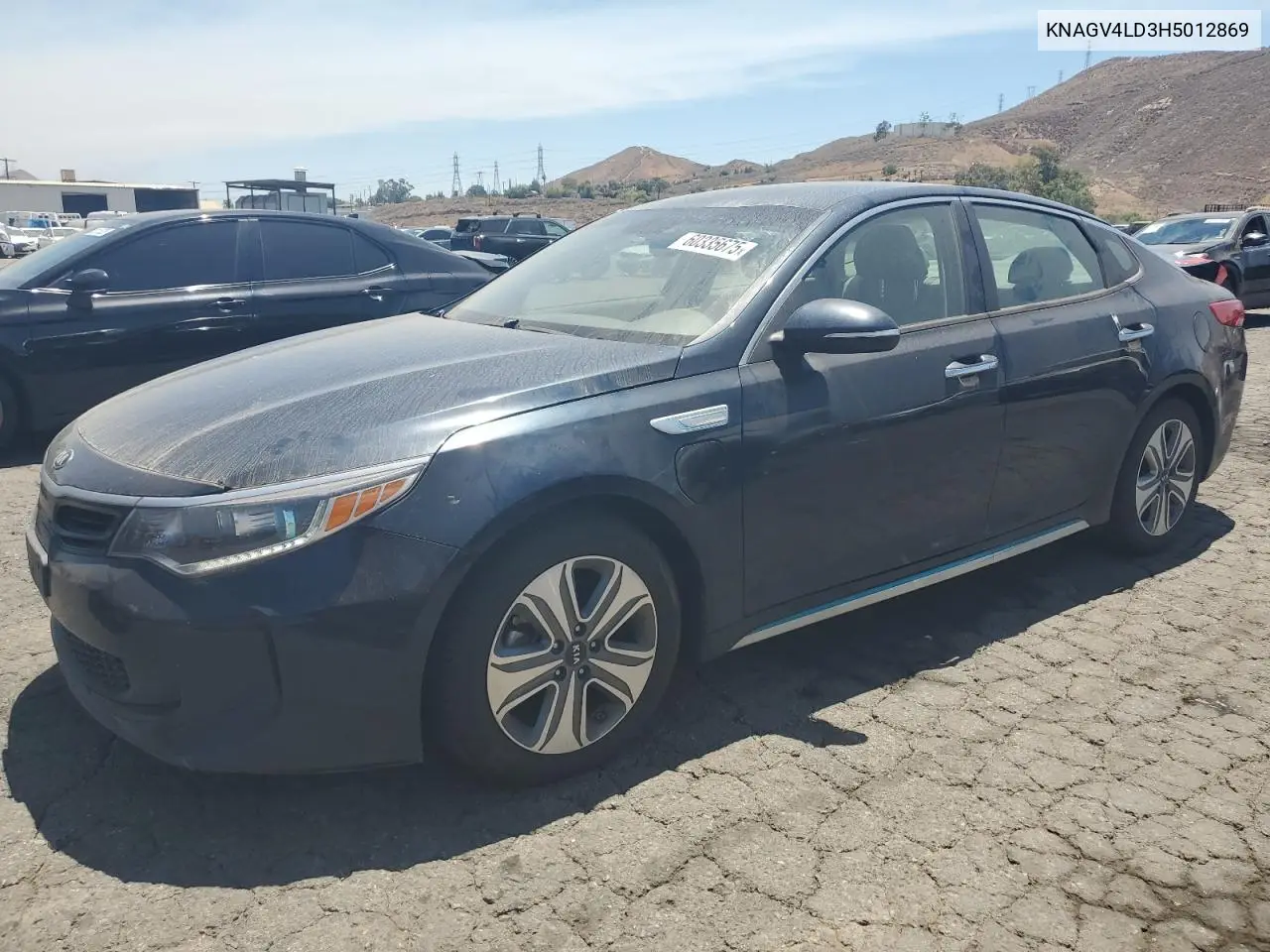 2017 Kia Optima Plug-In Hybrid VIN: KNAGV4LD3H5012869 Lot: 60335675