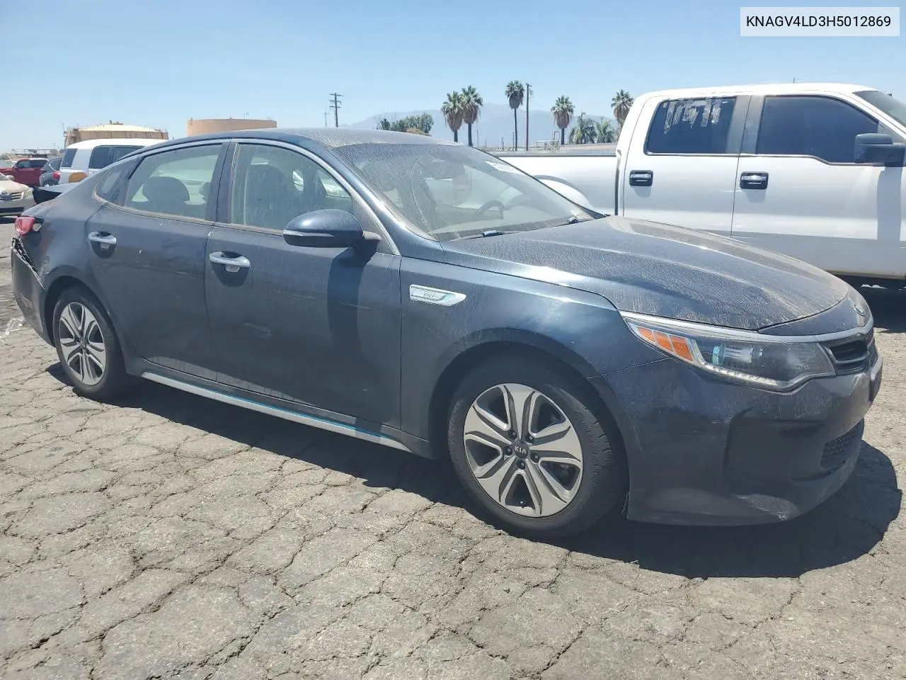 2017 Kia Optima Plug-In Hybrid VIN: KNAGV4LD3H5012869 Lot: 60335675