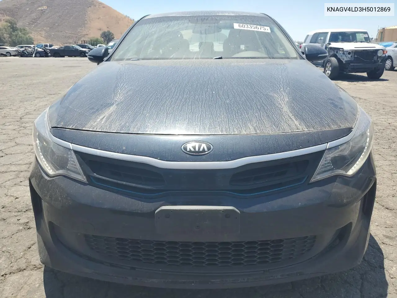 2017 Kia Optima Plug-In Hybrid VIN: KNAGV4LD3H5012869 Lot: 60335675