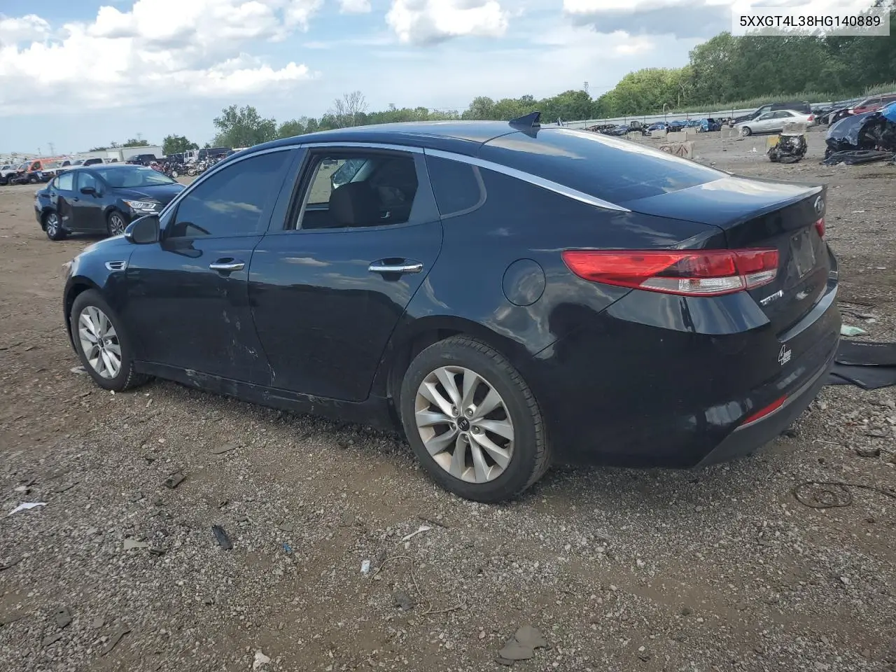 2017 Kia Optima Lx VIN: 5XXGT4L38HG140889 Lot: 62542115