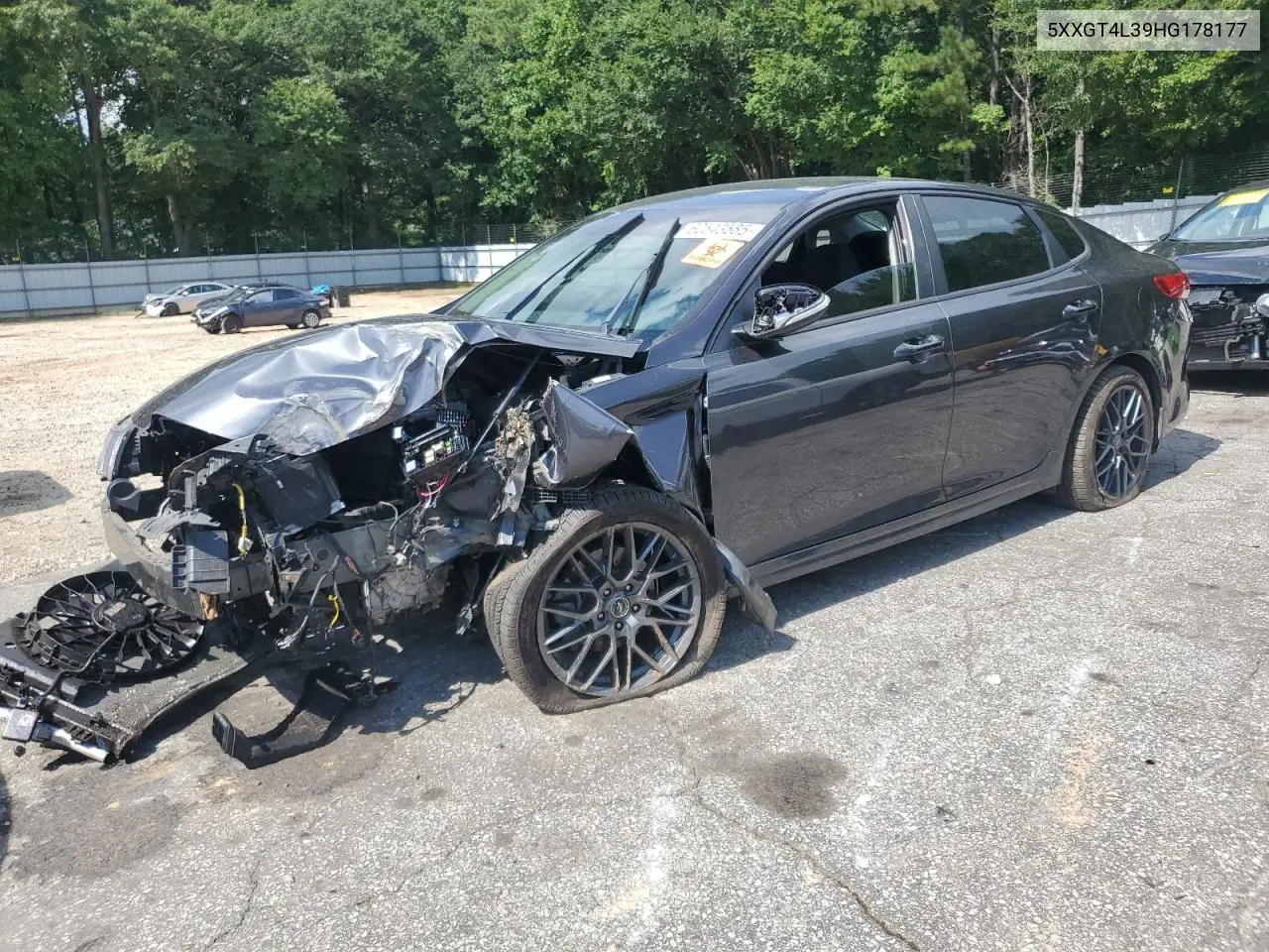 2017 Kia Optima Lx VIN: 5XXGT4L39HG178177 Lot: 62543585