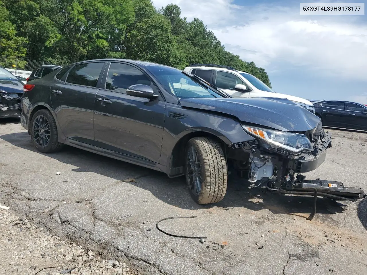 2017 Kia Optima Lx VIN: 5XXGT4L39HG178177 Lot: 62543585