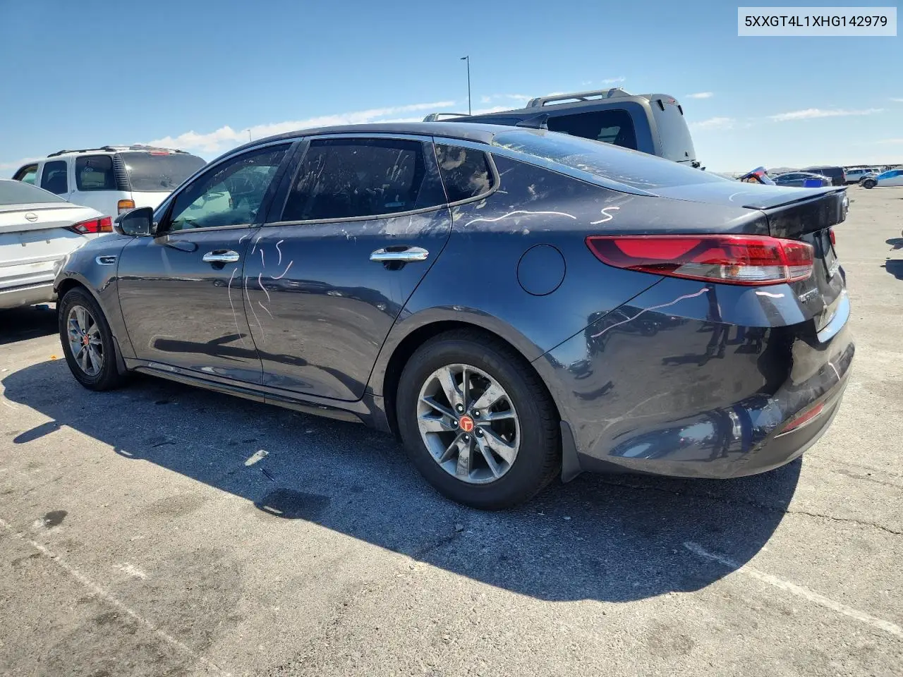 2017 Kia Optima Lx VIN: 5XXGT4L1XHG142979 Lot: 62712425