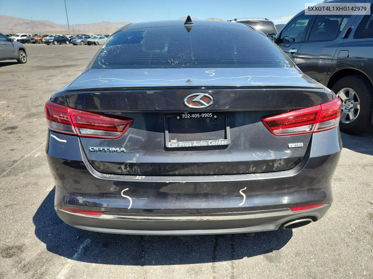 2017 Kia Optima Lx VIN: 5XXGT4L1XHG142979 Lot: 62712425