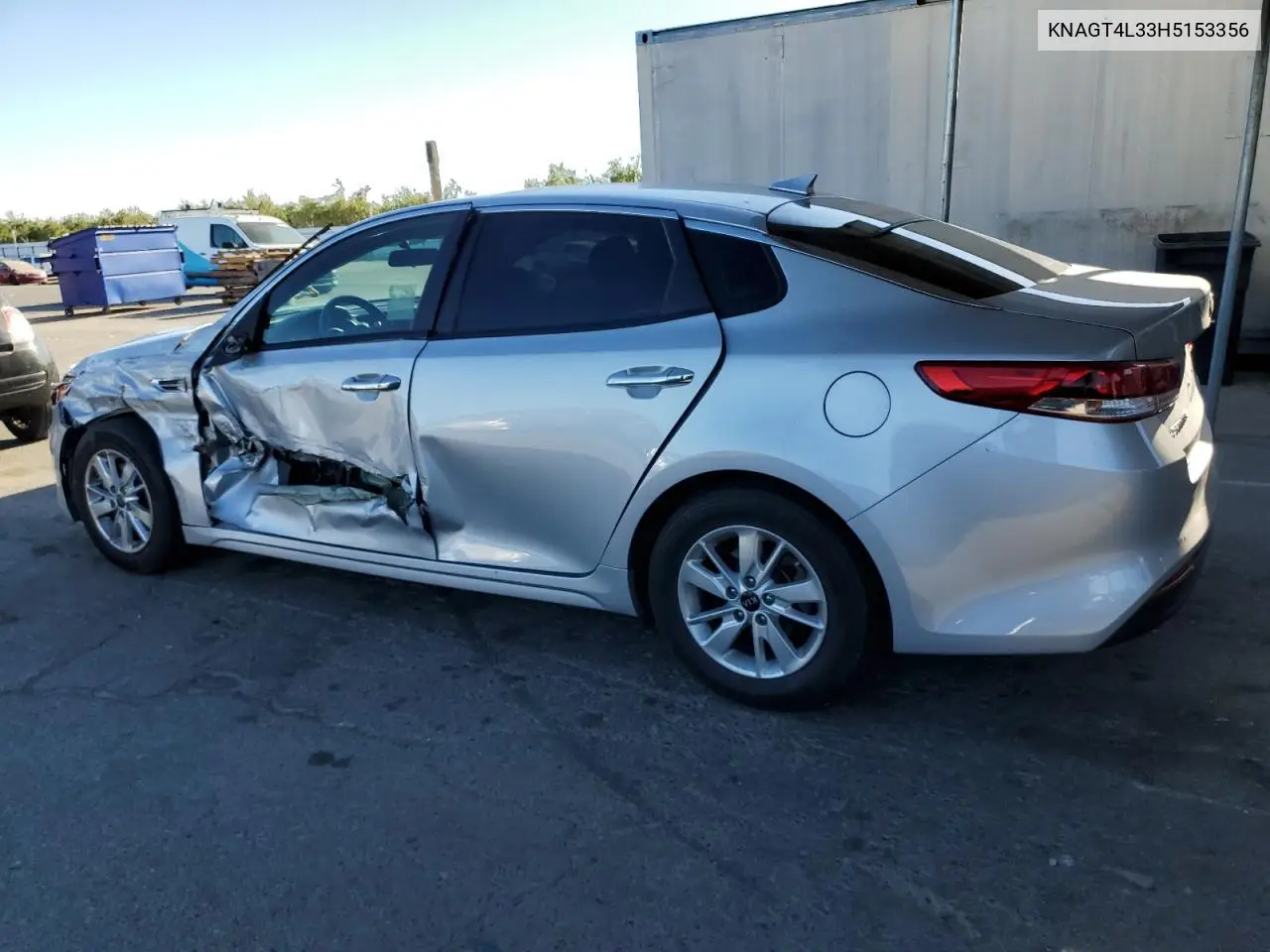 2017 Kia Optima Lx VIN: KNAGT4L33H5153356 Lot: 65815945