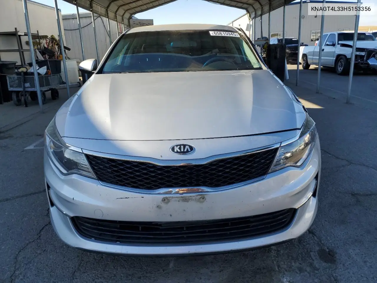 2017 Kia Optima Lx VIN: KNAGT4L33H5153356 Lot: 65815945
