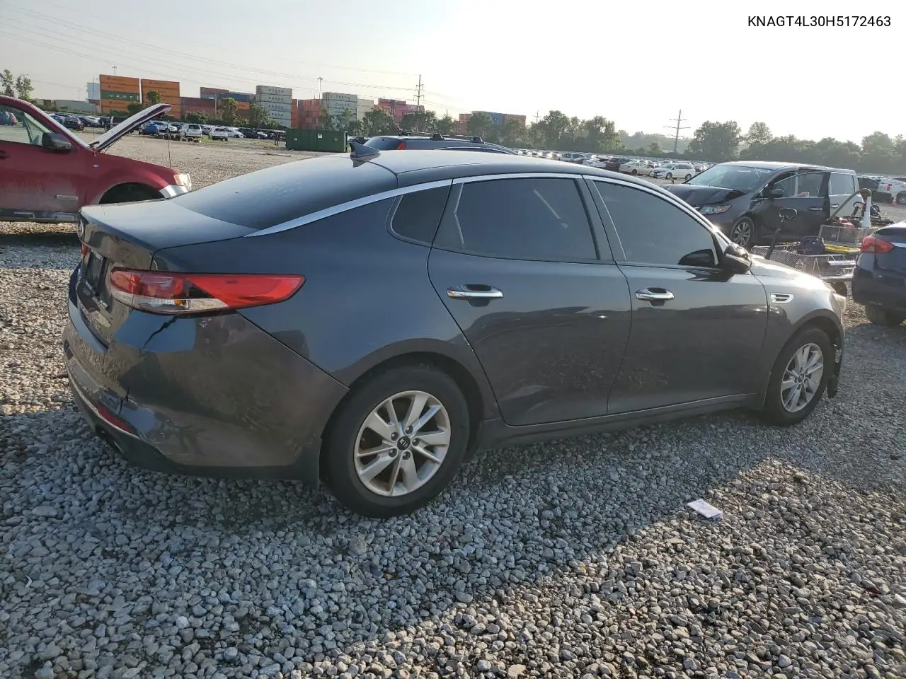 2017 Kia Optima Lx VIN: KNAGT4L30H5172463 Lot: 65969585