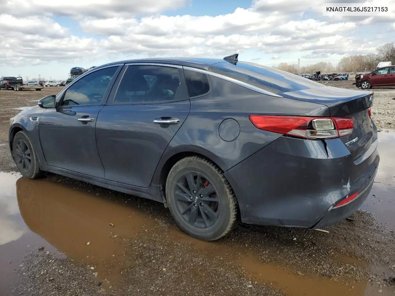 2018 Kia Optima Lx VIN: KNAGT4L36J5217153 Lot: 50037175