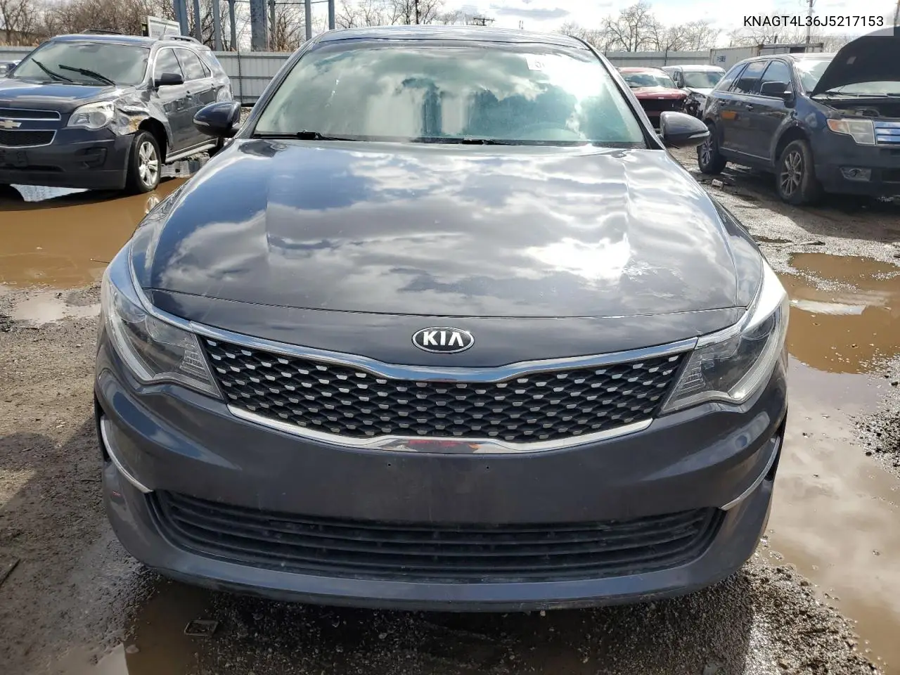 2018 Kia Optima Lx VIN: KNAGT4L36J5217153 Lot: 50037175