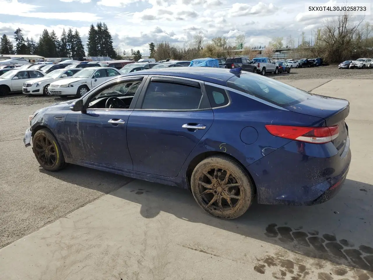 2018 Kia Optima Lx VIN: 5XXGT4L30JG258733 Lot: 50372765