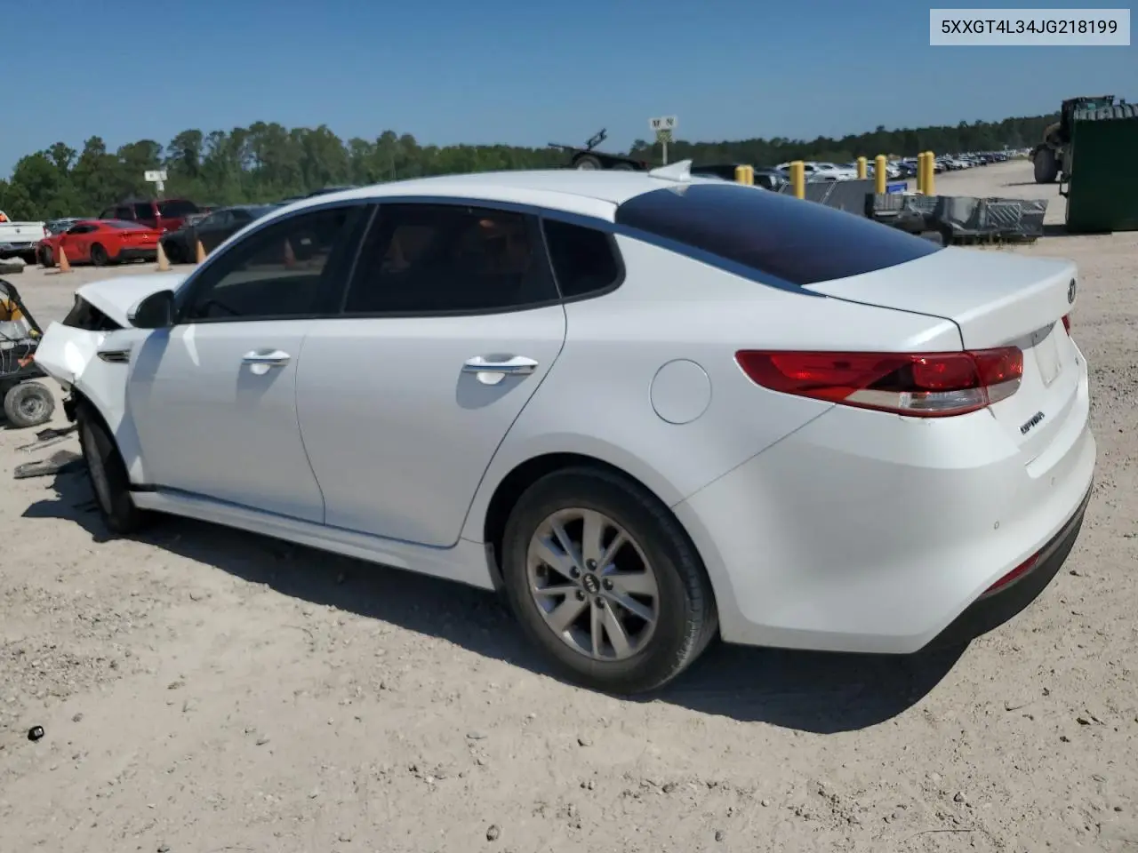 2018 Kia Optima Lx VIN: 5XXGT4L34JG218199 Lot: 55704985