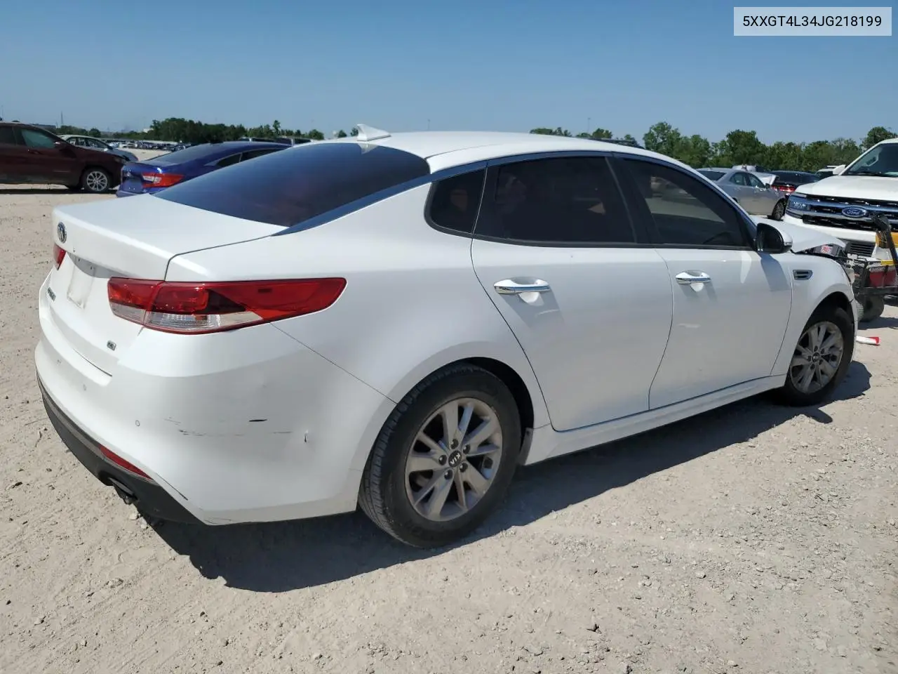 2018 Kia Optima Lx VIN: 5XXGT4L34JG218199 Lot: 55704985