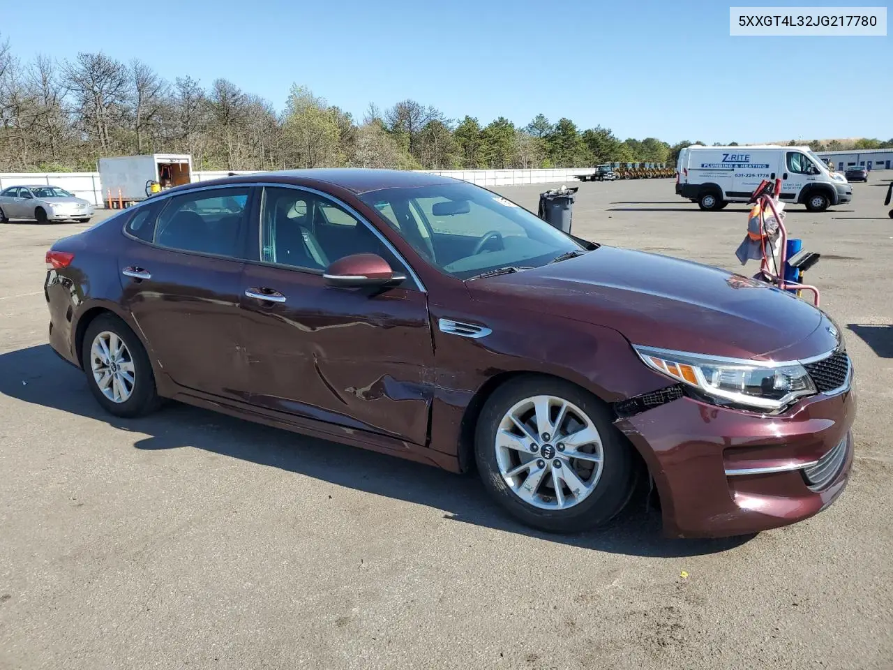 2018 Kia Optima Lx VIN: 5XXGT4L32JG217780 Lot: 56351755