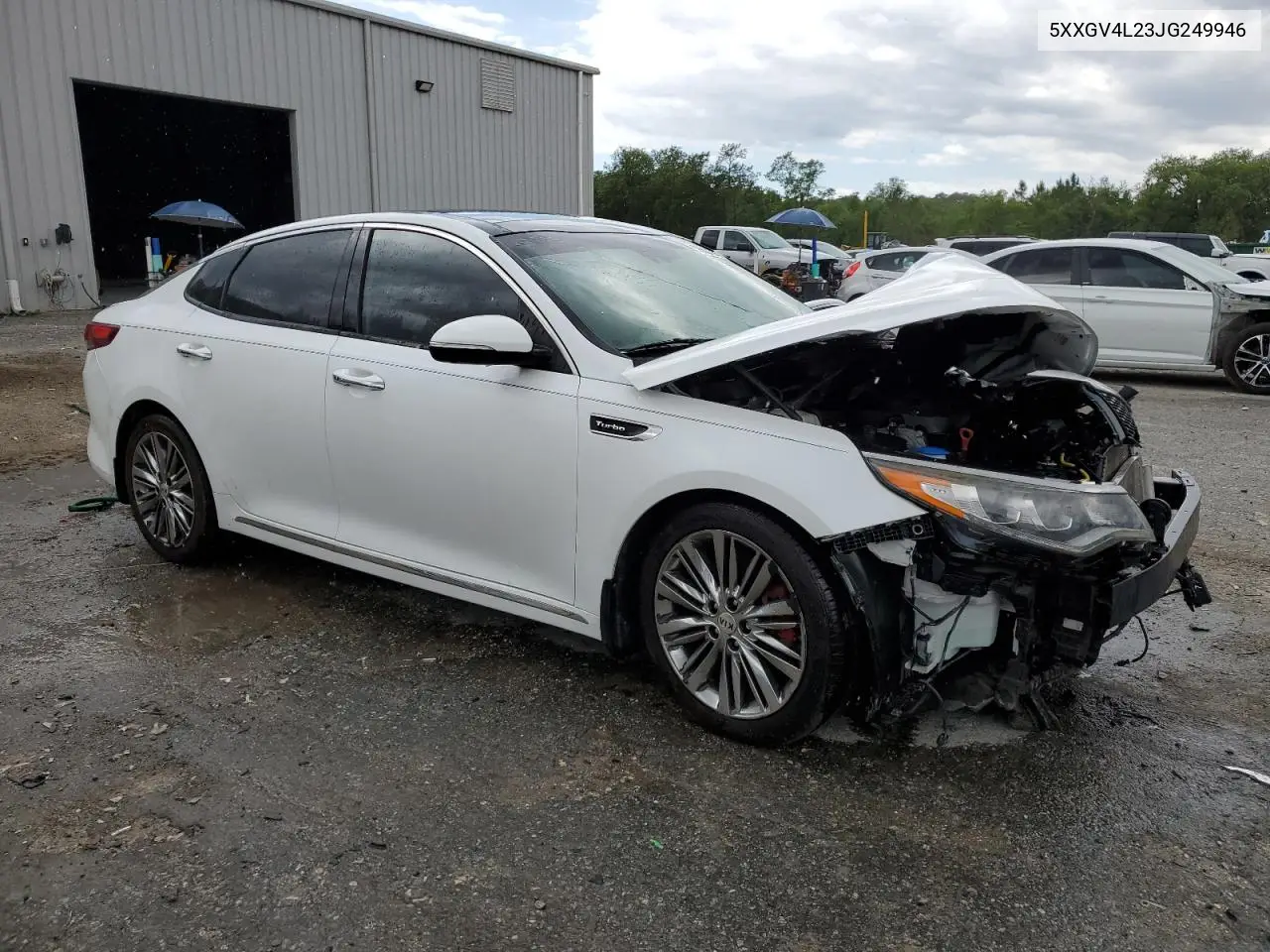 2018 Kia Optima Sxl VIN: 5XXGV4L23JG249946 Lot: 56691945