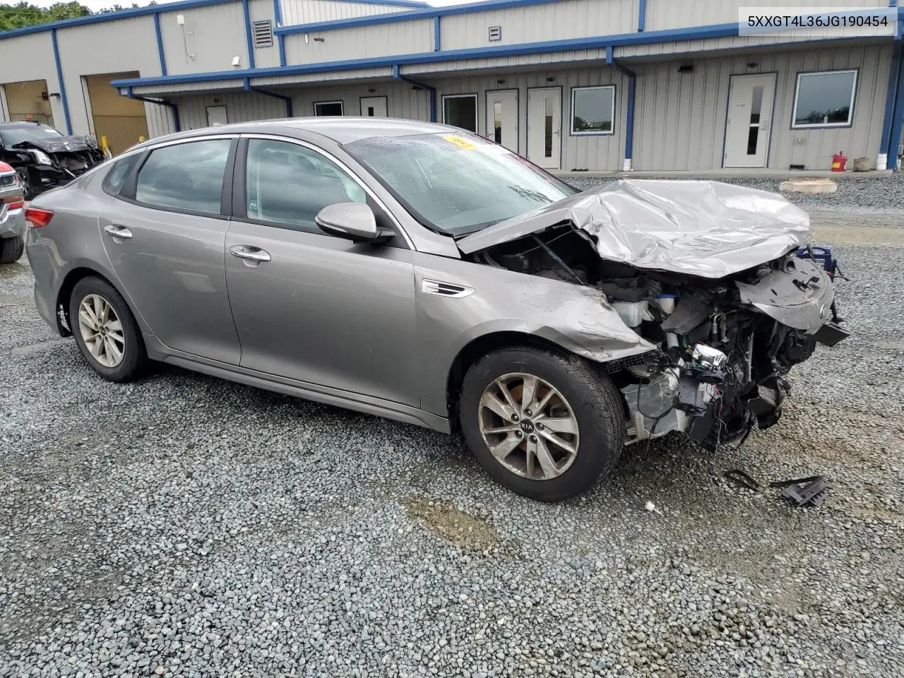2018 Kia Optima Lx VIN: 5XXGT4L36JG190454 Lot: 56856715
