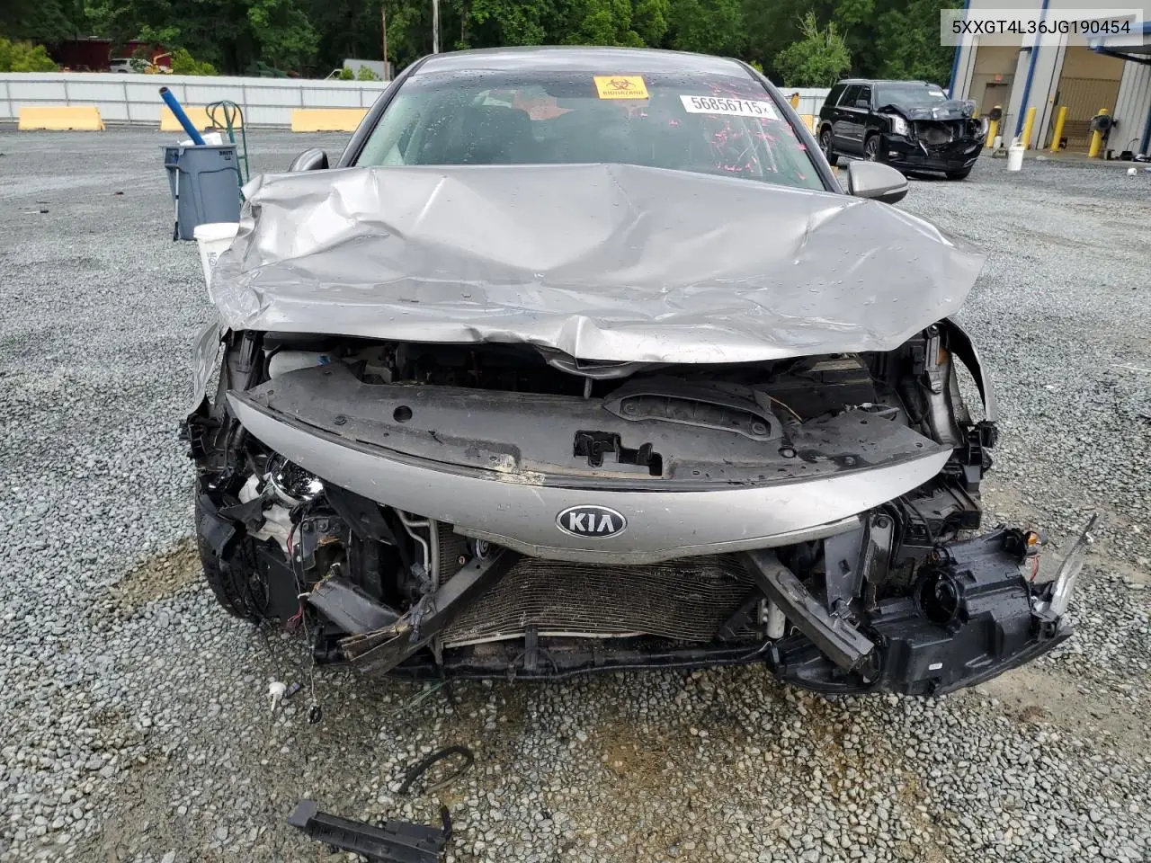 2018 Kia Optima Lx VIN: 5XXGT4L36JG190454 Lot: 56856715