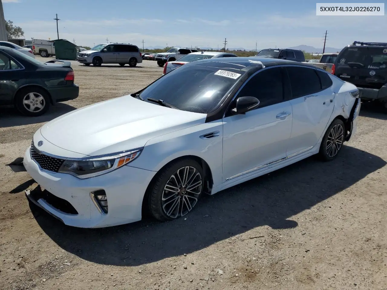 2018 Kia Optima Lx VIN: 5XXGT4L32JG226270 Lot: 56979265