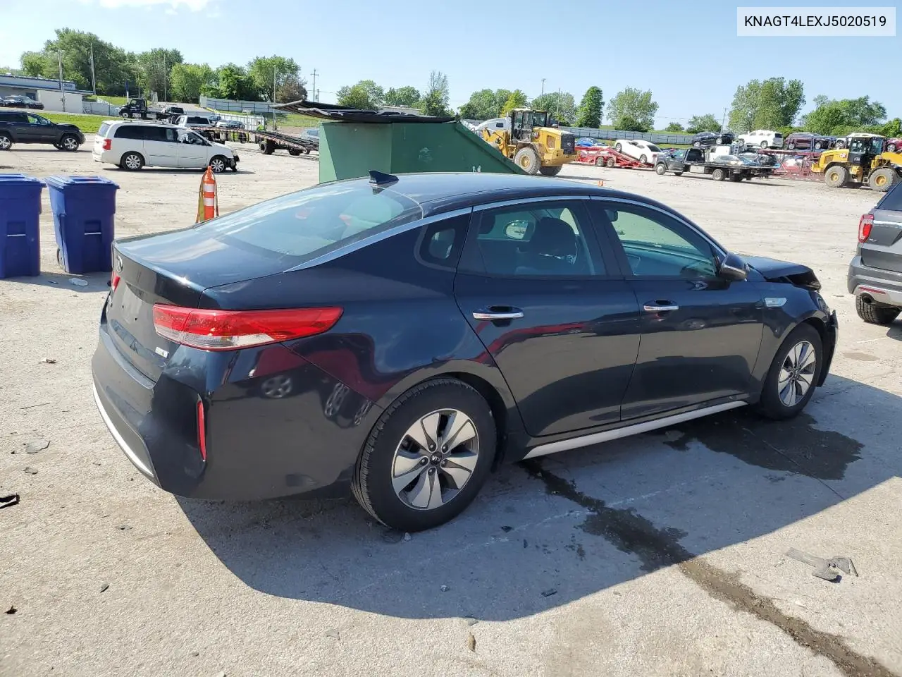 2018 Kia Optima Hybrid VIN: KNAGT4LEXJ5020519 Lot: 57088955