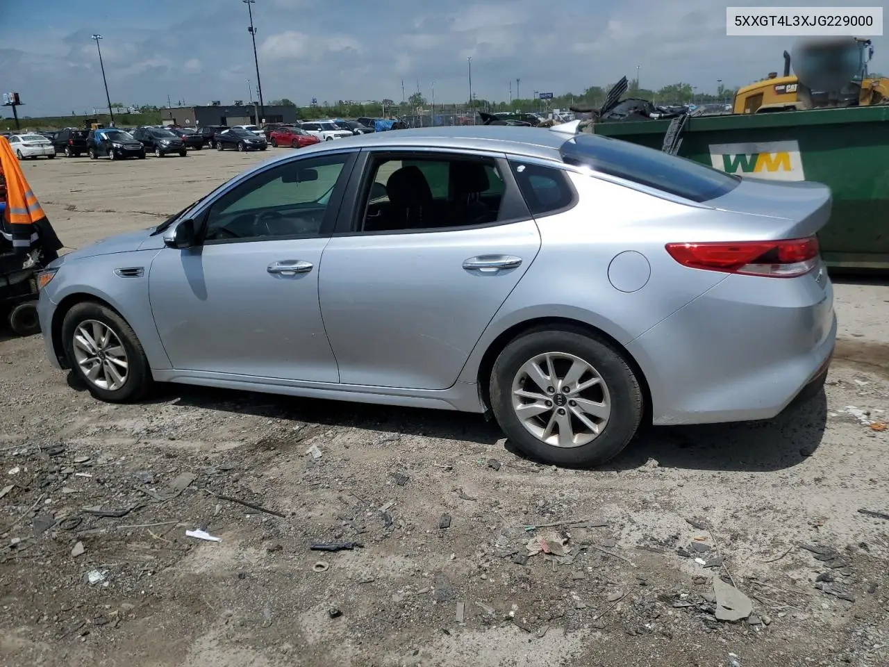 2018 Kia Optima Lx VIN: 5XXGT4L3XJG229000 Lot: 57109905