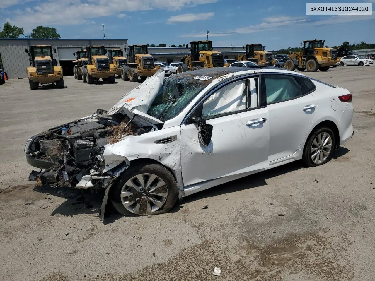2018 Kia Optima Lx VIN: 5XXGT4L33JG244020 Lot: 58046175