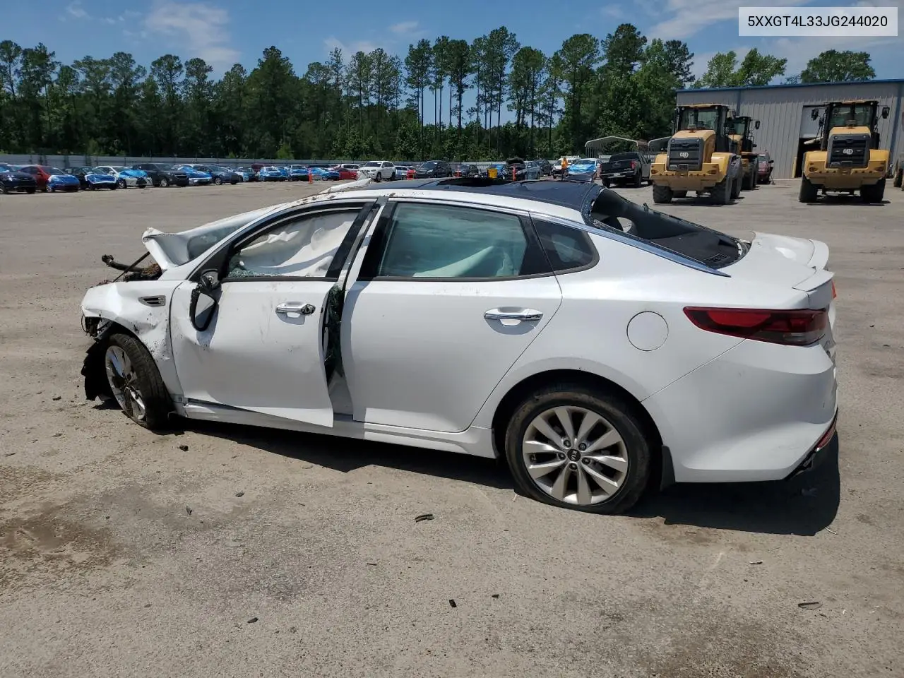 2018 Kia Optima Lx VIN: 5XXGT4L33JG244020 Lot: 58046175