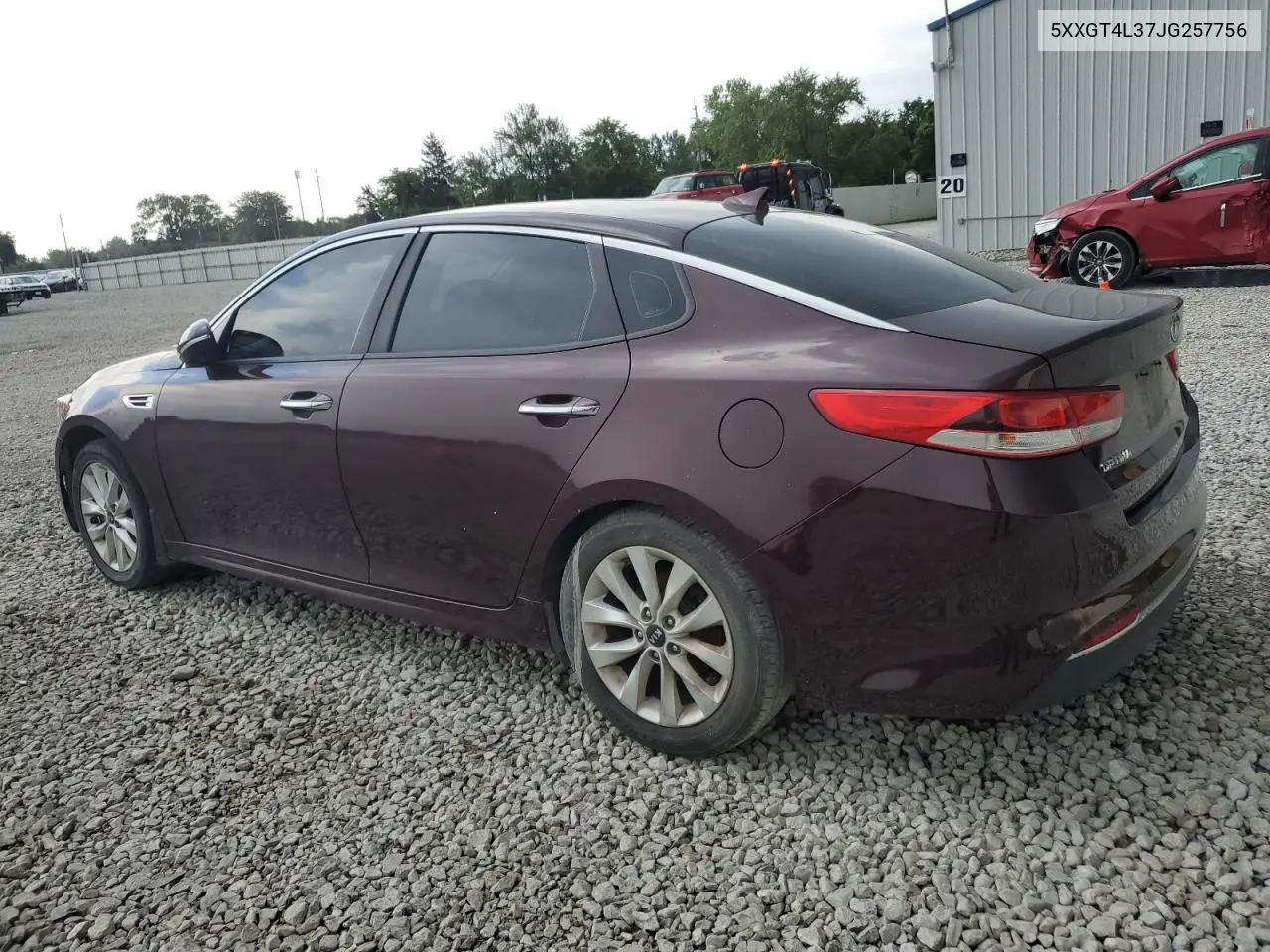 2018 Kia Optima Lx VIN: 5XXGT4L37JG257756 Lot: 62565775