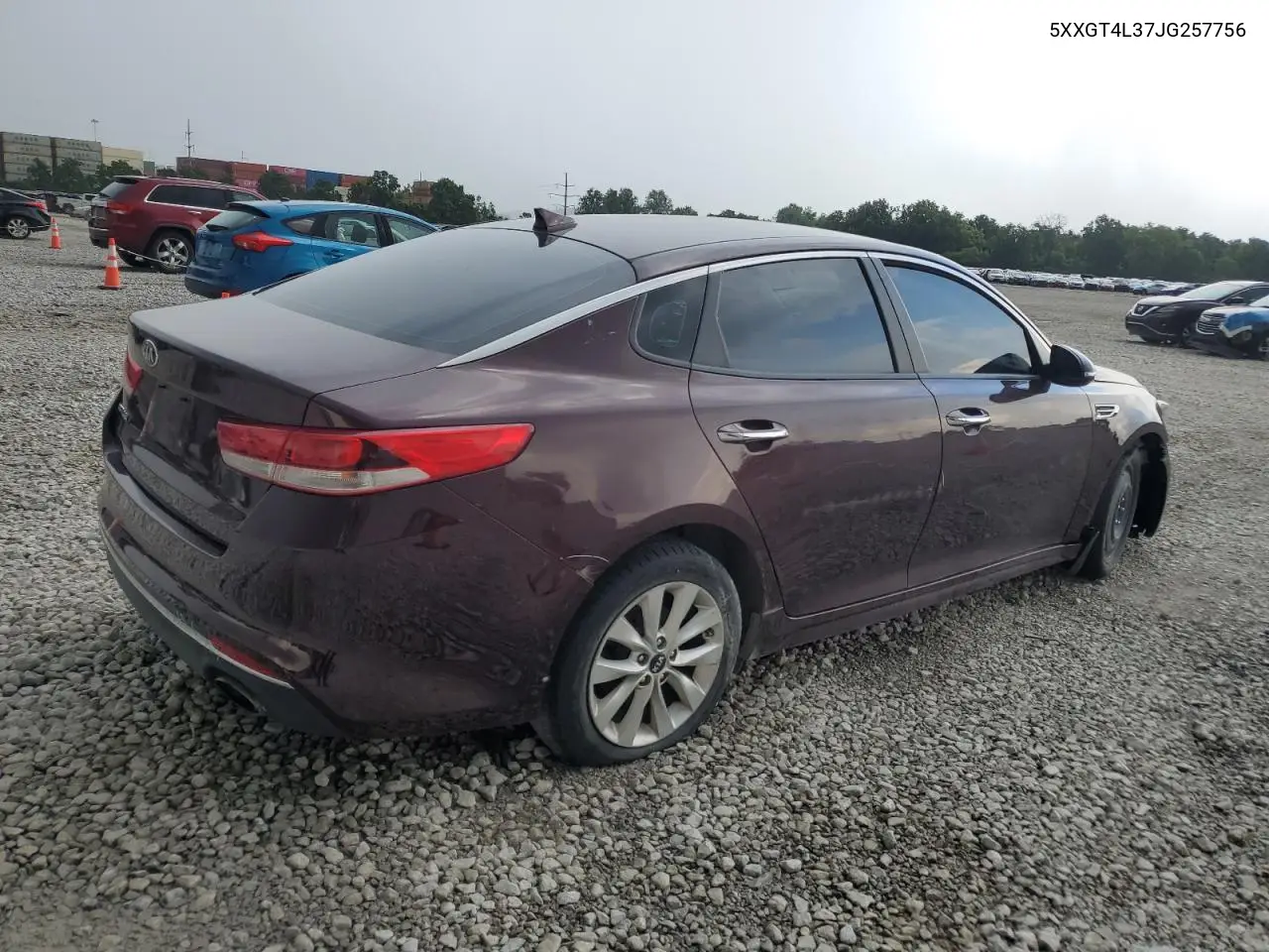 2018 Kia Optima Lx VIN: 5XXGT4L37JG257756 Lot: 62565775