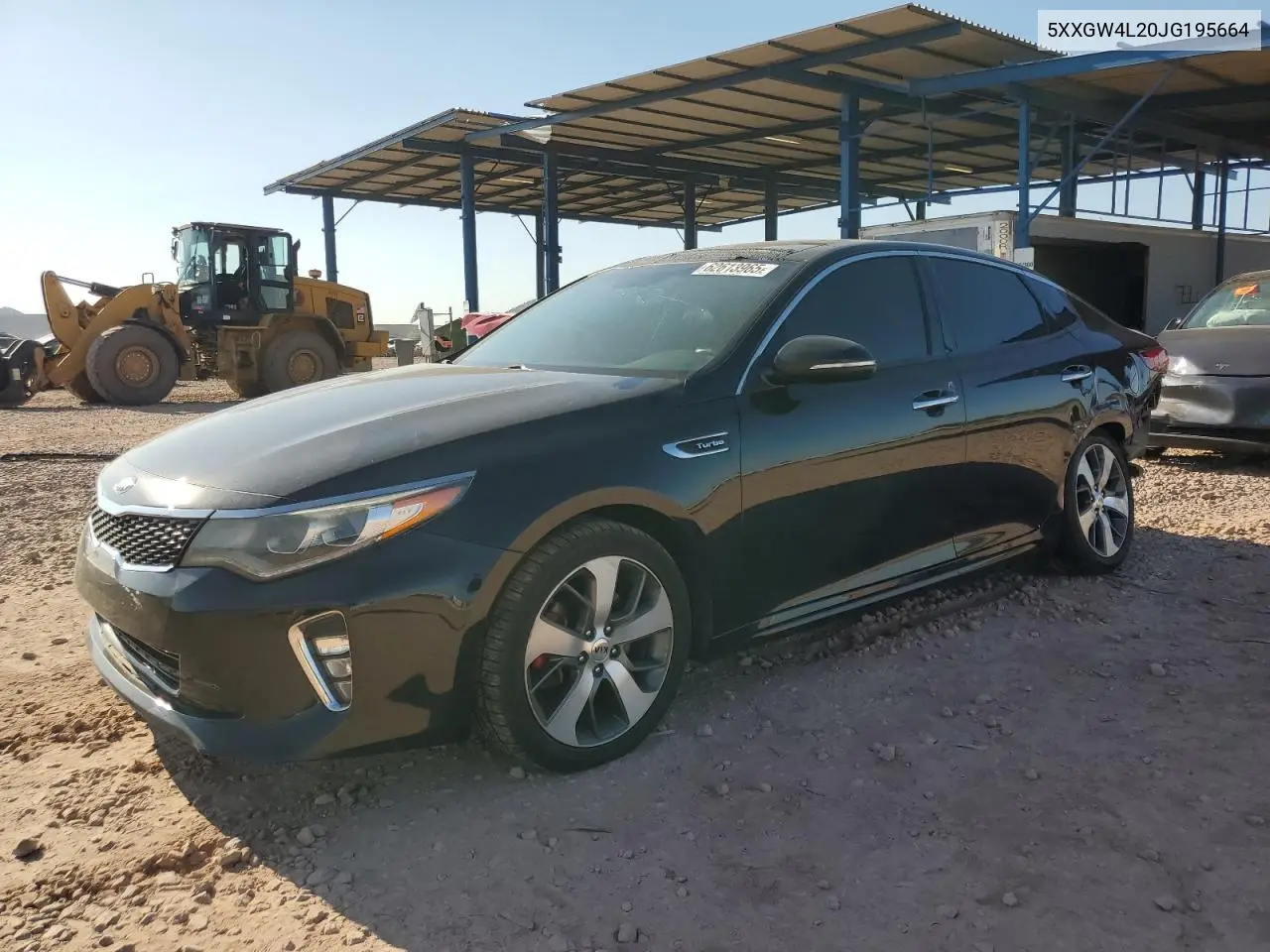 2018 Kia Optima Sx VIN: 5XXGW4L20JG195664 Lot: 62613965