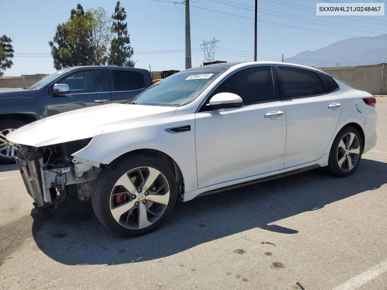 2018 Kia Optima Sx VIN: 5XXGW4L21JG248467 Lot: 62944715