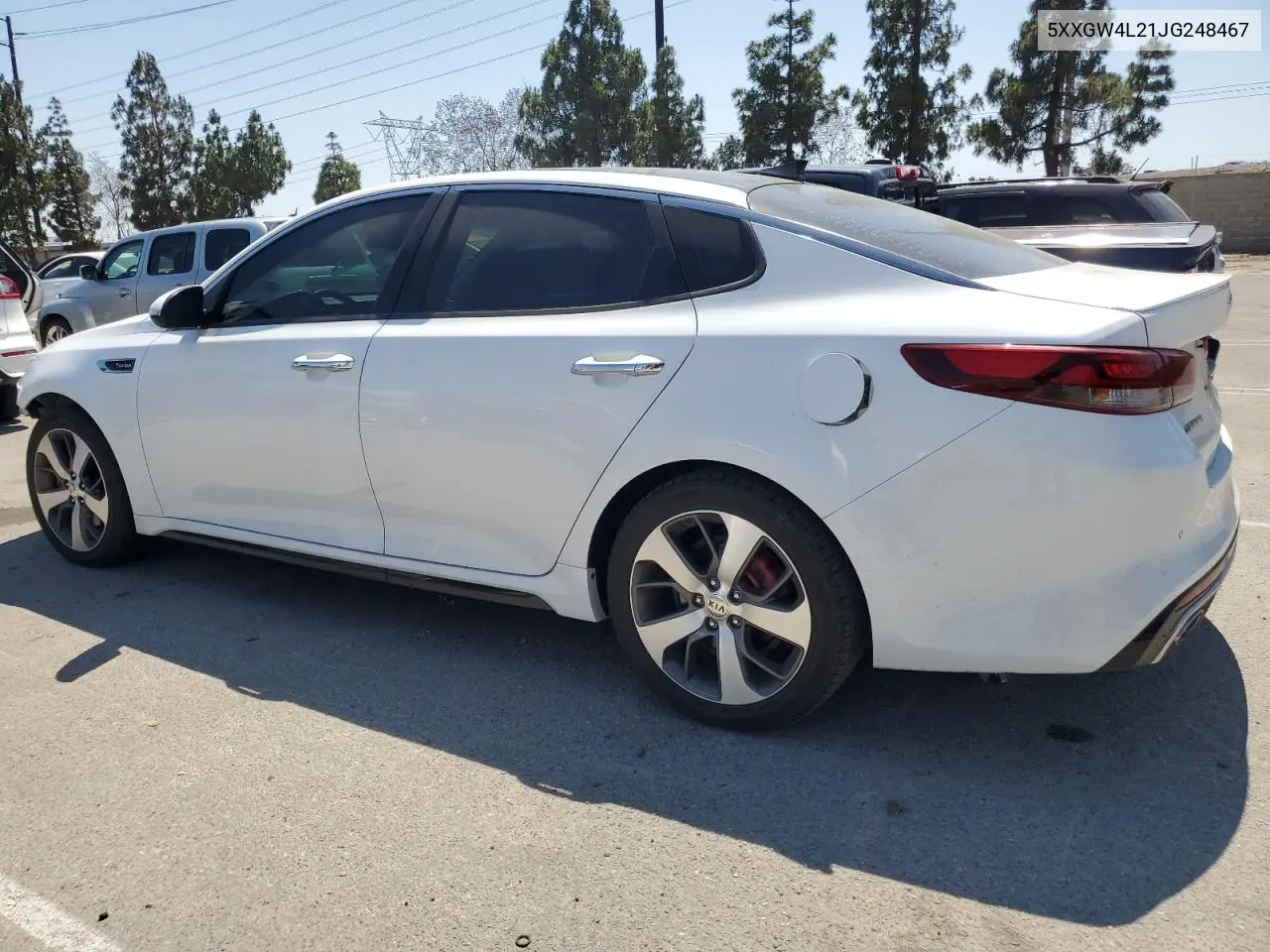 2018 Kia Optima Sx VIN: 5XXGW4L21JG248467 Lot: 62944715