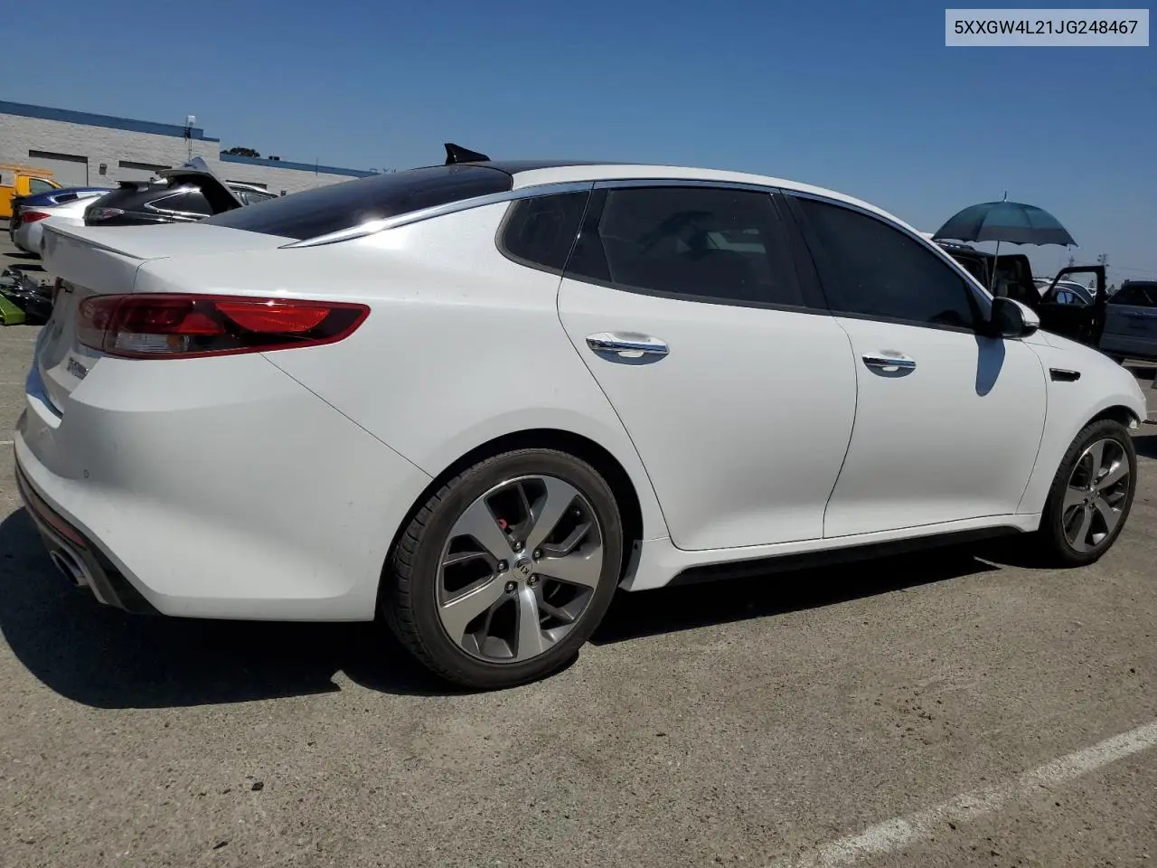 2018 Kia Optima Sx VIN: 5XXGW4L21JG248467 Lot: 62944715