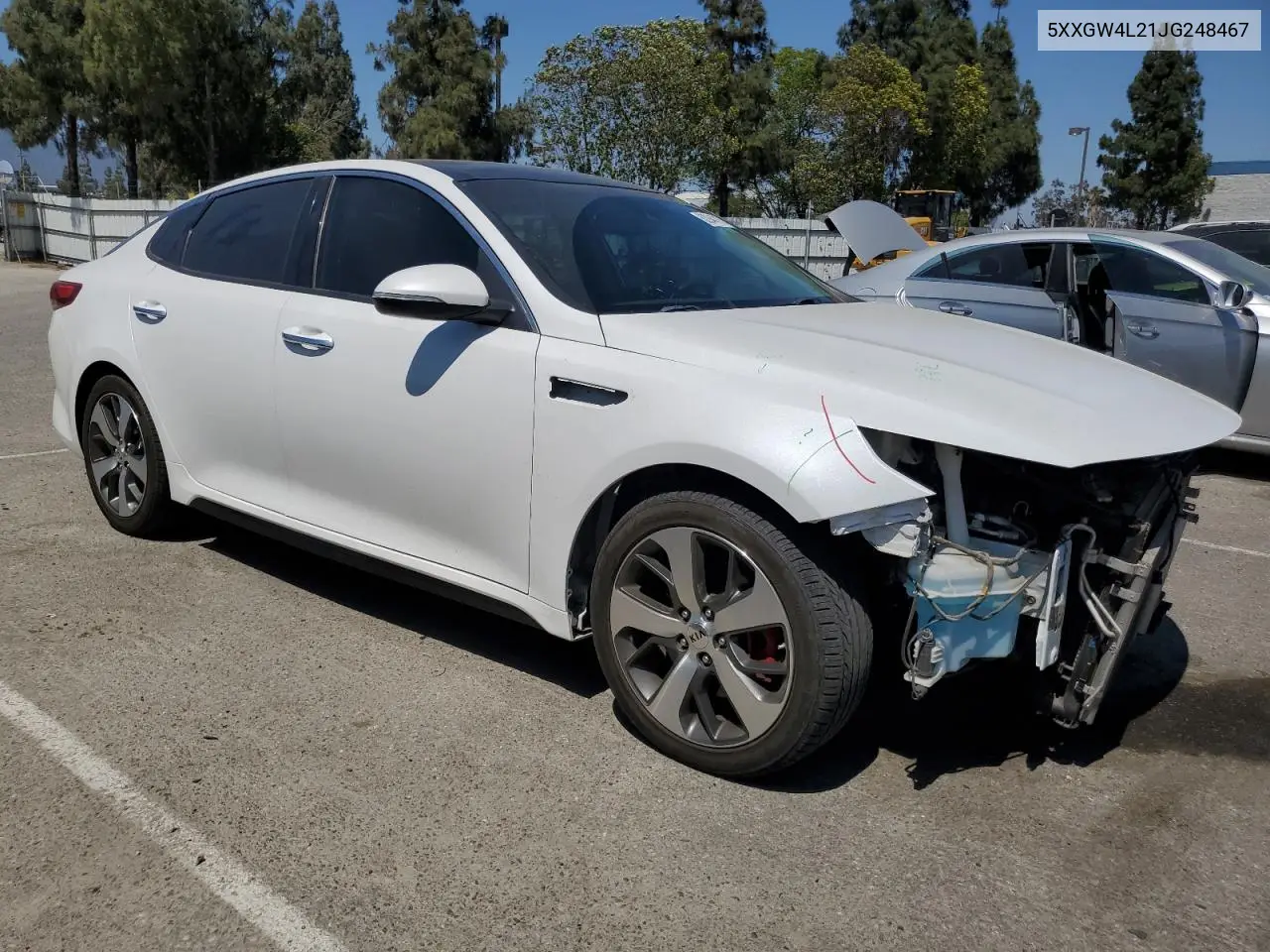2018 Kia Optima Sx VIN: 5XXGW4L21JG248467 Lot: 62944715