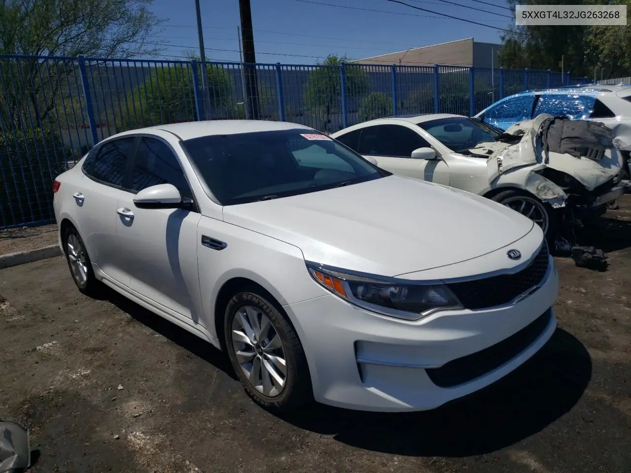 2018 Kia Optima Lx VIN: 5XXGT4L32JG263268 Lot: 63161535