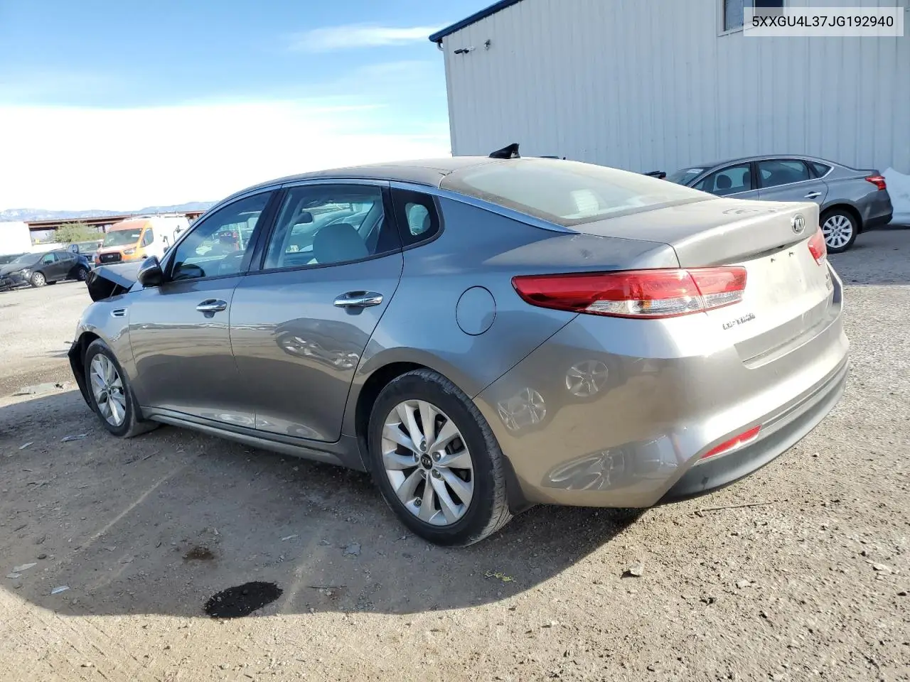 2018 Kia Optima Ex VIN: 5XXGU4L37JG192940 Lot: 63488635