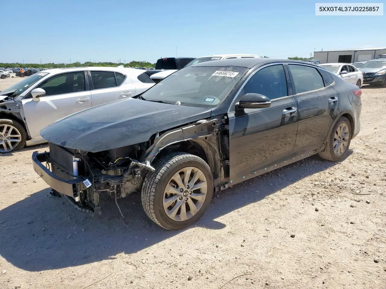 2018 Kia Optima Lx VIN: 5XXGT4L37JG225857 Lot: 64658215