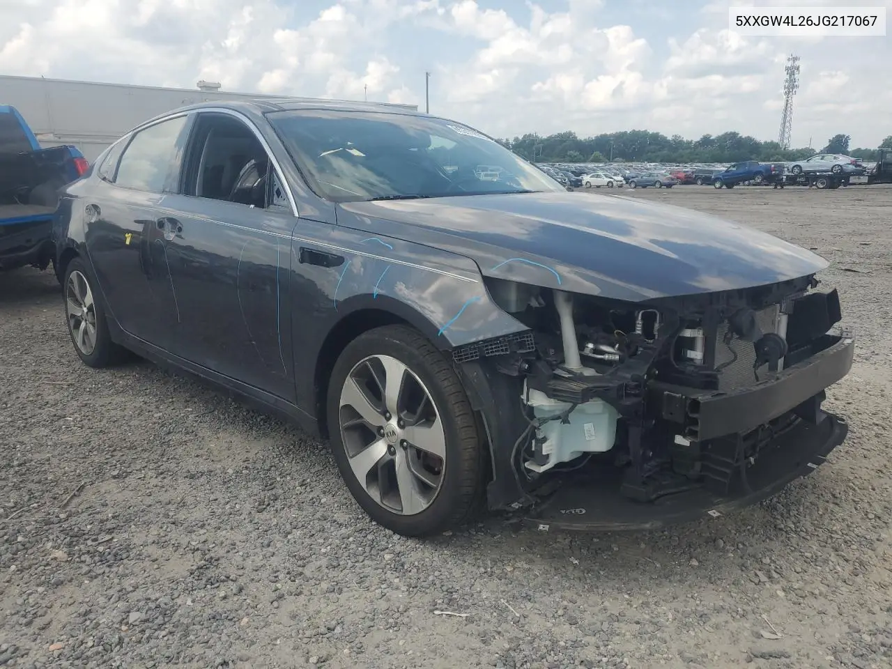 2018 Kia Optima Sx VIN: 5XXGW4L26JG217067 Lot: 65311835