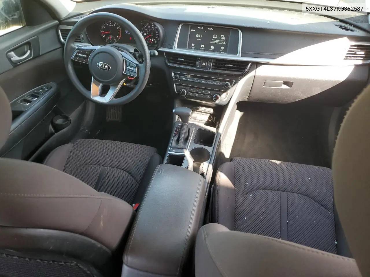 2019 Kia Optima Lx VIN: 5XXGT4L37KG362587 Lot: 48790885