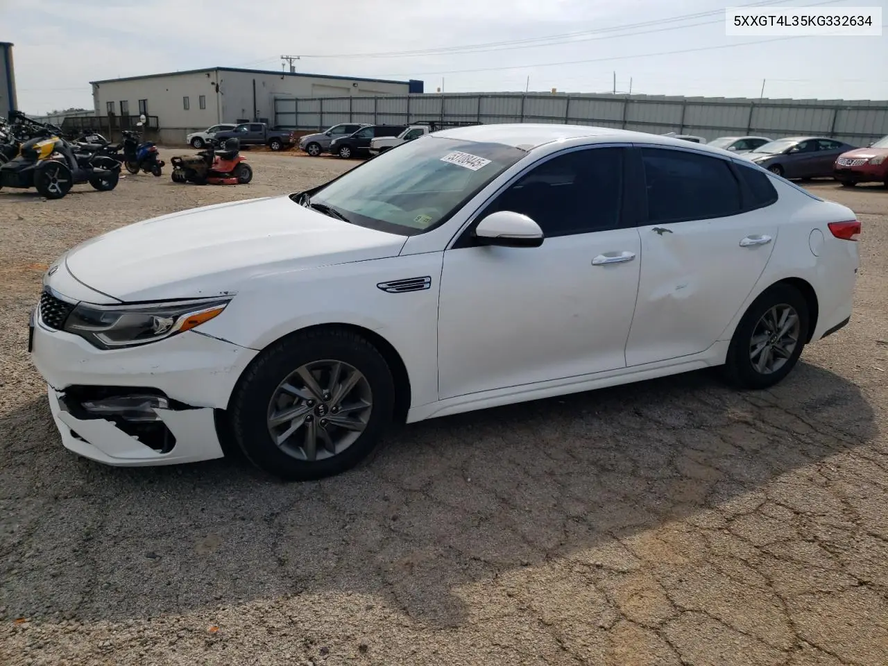2019 Kia Optima Lx VIN: 5XXGT4L35KG332634 Lot: 53108445