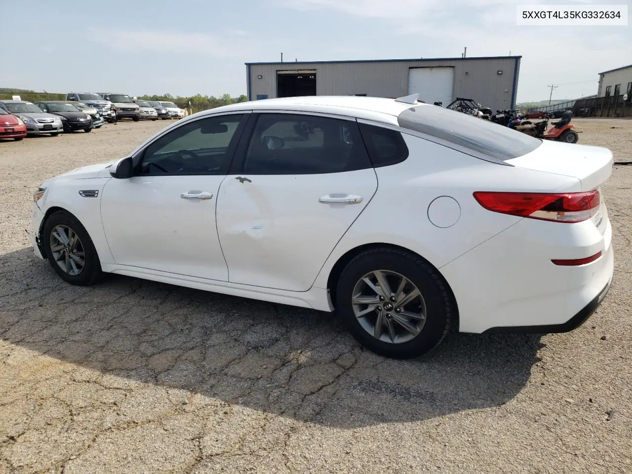 2019 Kia Optima Lx VIN: 5XXGT4L35KG332634 Lot: 53108445