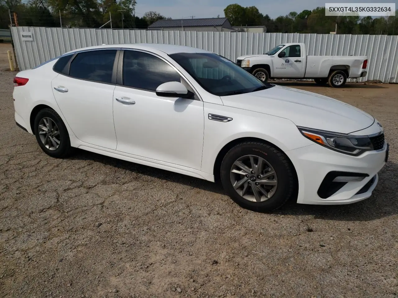 2019 Kia Optima Lx VIN: 5XXGT4L35KG332634 Lot: 53108445