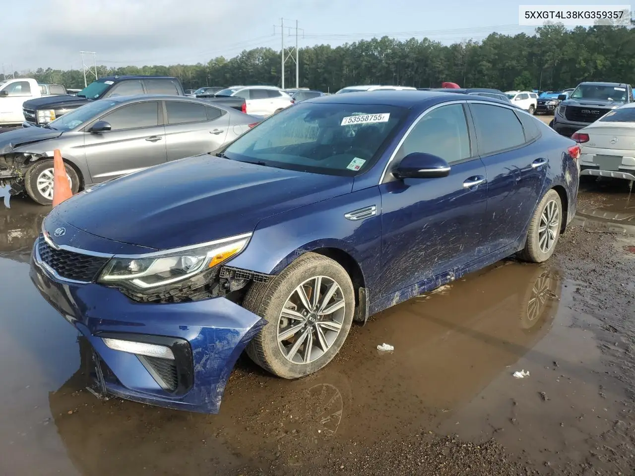 2019 Kia Optima Lx VIN: 5XXGT4L38KG359357 Lot: 53558755